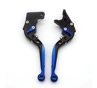 TGVSELPJ Motorcycle Part Motorcycle Control Handles Pivot Brake Clutch Levers Adjustable for Suzuki for Marauder GZ125 1998-2002 GZ 125 K2-K6 2002-2006(Blue)