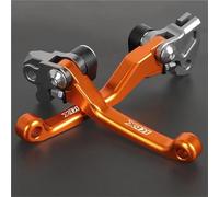 TGVSELPJ Motorcycle Part Motorcycle Control Handles Pivot Brake Clutch Levers Motorbike Accessories for Kawasaki KLX150BF KLX 150 BF KLX150 2016(Orange)