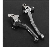 TGVSELPJ Motorcycle Part Motorcycle Control Handles Pivot Brake Clutch Levers Motorbike Accessories for Suzuki DR250R DR 250R DR250 R 1997 1998 1999 2000(Grey)