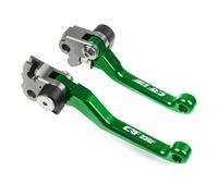 TGVSELPJ Motorcycle Part Motorcycle Control Handles Pivot Brake Clutch Levers Motorbike Accessories for H-onda CRF230F CRF230 F CRF 230F 2003-2017(Green)