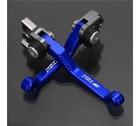 TGVSELPJ Motorcycle Part Motorcycle Control Handles Pivot Brake Clutch Levers Motorbike Accessories for Kawasaki KX80 KX85 2001-2018(Blue KX80 2001-2018)