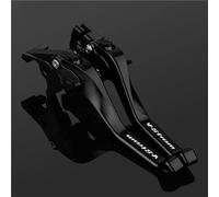 TGVSELPJ Motorcycle Part Motorcycle Handle Bar Brake Levers Parts Pivot Clutch Control Handles for Suzuki DL1000 DL 1000 V-Strom DL1000XT 2002-2022(Black- Silver)