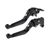 TGVSELPJ Motorcycle Part Motorcycle Parts Adjustable Pivot Brake Clutch Levers Control Handles for Ducati 900SS 1991-1997 600SS 1993-1998(Black 1)