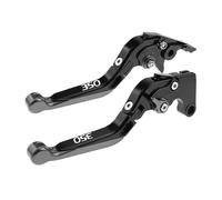 TGVSELPJ Motorcycle Part Motorcycle Parts Adjustable Pivot Brake Clutch Levers Control Handles for H-onda for Hness CB350 CB 350 2021-2023(Black 1)