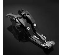 TGVSELPJ Motorcycle Part Motorcycle Parts Adjustable Pivot Brake Clutch Levers Control Handles for H-onda Rebel 300 500 2017-2024(Black 4)