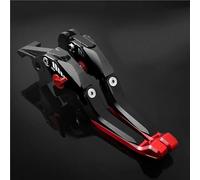 TGVSELPJ Motorcycle Part Motorcycle Parts Adjustable Pivot Brake Clutch Levers Control Handles for Suzuki GSXR1000 GSXR 1000 2001-2004 2003 2002(Black 5)