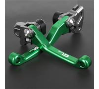 TGVSELPJ Motorcycle Part Motorcycle Parts Clutch Brake Levers Handles Set Adjustable for H-onda CR125R 1992-2003 2002 2001 2000 1999 1998(Green)