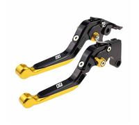 TGVSELPJ Motorcycle Part Pivot Clutch Levers Control Handles Motorcycle Parts Brake Lever Adjustable All Year for H-onda CBF190X(Black 5)