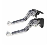 TGVSELPJ Motorcycle Part Pivot Clutch Levers Control Handles Motorcycle Parts Brake Lever Adjustable for Suzuki TL1000R TL 1000R TL1000 R 1998-2003(Silver)