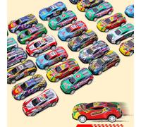 TGXLAK Pull Back Cars for Kids,27 Pcs Metal Diecast Cars, Small Car For Kids, Pinata Fillers for Boys Girls Toddlers Birthday Party.