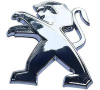 TGYHUJIK Car 3D Metal Emblem Decal Stickers for Peugeot iOn 2010-2019 Body Self-Adhesive Car Decor Accessories,A