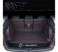 TGYHUJIK Car Boot Liner Mat Full Coverage for Peugeot 3008 2017-2025 Car Trunk Mat Protector Waterproof Anti-Slip Durable,Red