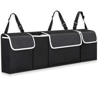 TGYHUJIK Car Boot Storage Organiser Back Seat Storage Bags for Volvo XC90 7seats 2015-2025 Cars Interior Accessories Trunk Organizer