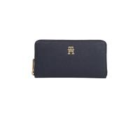 Tommy Hilfiger Emblem Large Za Woman Wallet Blue Woman