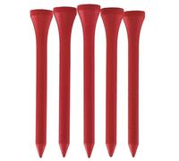 TH Golf 1000 Pcs Red 70mm 2 3/4 inch Bamboo Golf Tees Eco Friendly & Sustainable Strong Bamboo
