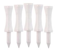 TH Golf x100 Pcs Bamboo White Castle Golf Tees 51mm Biodegradable Eco Frien