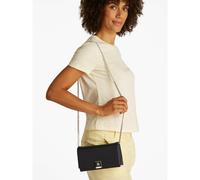 TH HER Flap Shoulder Bag Black