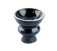 Th- HOOKAH Shisha Tobacco Head, China Head, Black, 6 cm Diameter, 20-25 mm Connection
