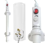 (TH03, 100cm 135 Watt, 3ft Guard) Low Energy Tube Heaters with Adjustable Temperature Control | Optional Guards & Thermostats