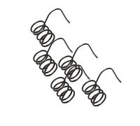 TH1000XUE 1/5/10Pcs Starter Torsion Spring for wacker 0048059 WM80 BH22 BH23 BH24 BS500 BS50-2 BS52Y BS60-2 BS600 BS650 BS65Y BS70-2 BS700(5PCS)