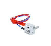 TH1000XUE For Flashforge Nozzle Assembly with Heat Sink for creator 3 Pro 0.4mm/0.6mm/0.8mm Hardened Hotend Assembly 3d Printer Parts(Normal right 0.4mm)