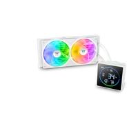 TH240-S V3 ARGB | All-in-One Liquid CPU Cooler | 3.95” Segment LCD Display | Rotatable Pump Cap | Single-Frame ARGB Fans | Snow Edition