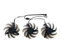 TH8015S2H-PCC01 For PNY for GeForce for RTX3070 3070ti 3080 3080ti 3090 XLR8 REVEL EPIC-X RGB Triple Fan Graphics Card Replacement Replacement parts(Set of three fans)