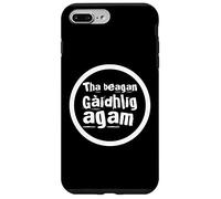 Tha beagan Gàidhlig agam - Scottish Gaelic - Funny Circle Case for iPhone 7 Plus/8 Plus