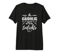 Tha Gàidhlig Agam, tha mi cho tolichte - Scottish Gaelic Premium T-Shirt