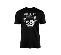 Thackery Binx Club T-Shirt Top Tee - Fan Inspired Sanderson Sisters Witches Cauldron Potion Spell Book Black Cat Hat Halloween Movie Film Gift Present (Small, Black Prime)