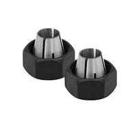 Thaekuns 42950 1/2- inch Router Collet Fit for Porter Cable Models, Delta, B&D-2 Pack
