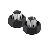 Thaekuns Router Collet Kit 42999 1/4" and 42950 1/2" Fits for PORTER CABLE Models-2 Pack
