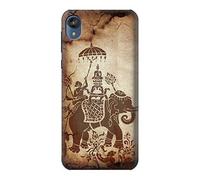 Thai Art Buddha on Elephant Case Cover For Motorola Moto E6, Moto E (6th Gen)