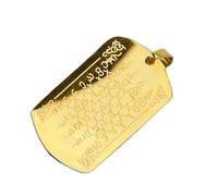 Thai Buddhist Pendant | Religious Scripture Tag Pendant, Buddhism Keychain for Women Men Blessing Amulet Necklace Accessories, Refer to description, Please refer to the description, Unisex