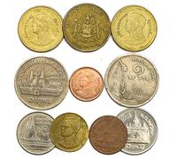 Thai Coins: Collectible Thai Baht & Satang - Perfect for Coin Bank, Holders & Album