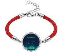 Thai Culture Shadow Bangkok Lucky Red String Bracelet Rope Bracelet Handmade