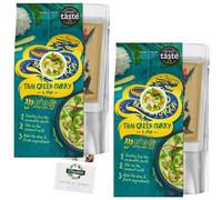 Thai Curry Kit Bundle with Thai Green Curry 3 Step Kit 253g 2 Pack + Brightdale Kitchen Booklet