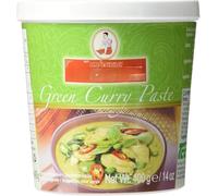 Thai Curry Paste 400g - Authentic Thai Style Cooking Paste Variety, Red, Green, Yellow, Massaman, Panang & Tom Yum Flavours, Aromatic Base for Easy Home Cooking (Green Curry)