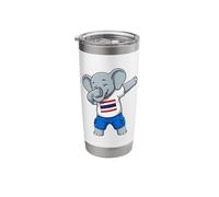 Thai Elephant Dab Thailand Flag Stainless Steel Insulated Tumbler