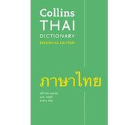 Thai Essential Dictionary Bestselling bilingual dictionaries Collins Essentia...