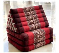 Thai Floor Cushion Foldable Traditional Meditation Pillow Large Yoga Mat Support Ideal for Relaxation & Comfort (180x55x40cm)