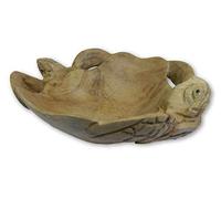 Thai Gifts Wooden Turtle Bowl Carved Bowl 20cm