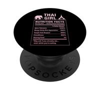 Thai Girl Funny Thailand PopSockets Adhesive PopGrip