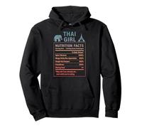 Thai Girl Funny Thailand Pullover Hoodie