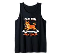 Thai Girl, Like A Regular Girl Only Cooler - Thai Dog Tank Top
