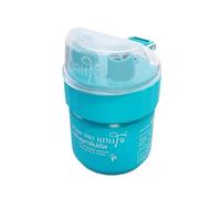 Thai Herbal Inhaler Yadom - Eucalyptus Aroma | Traditional Nose Inhaler from Thailand | Aromatic Herbal Fragrance | Compact & Practical for On the Go (Light Blue)