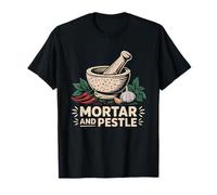 Thai Home Cook Who Makes Som Tam Mortar Maker Pestle Green T-Shirt