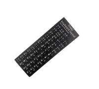 Thai Keyboard Stickers Letter Alphabet Layout, Thai Language Keyboard Stickers(Black)