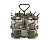 Thai Kitchen Seasoning Storage Set Stainless Steel Herb Spicy Container