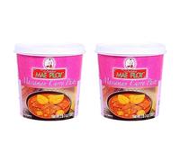 Thai Massaman curry paste (1kg by Mae Ploy) (Pack of 2)